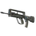 FAMAS | Halftone Wash (Battle-Scarred)