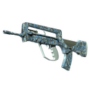 FAMAS | Cyanospatter (Minimal Wear)