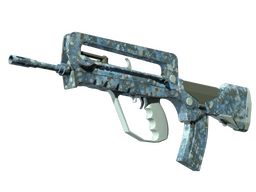 FAMAS | Cyanospatter (Minimal Wear)