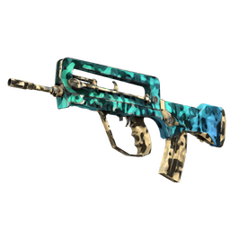 Souvenir FAMAS | Waters of Nephthys (Battle-Scarred)