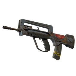 StatTrak™ FAMAS | Decommissioned (Battle-Scarred)