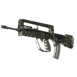 Souvenir FAMAS | Faulty Wiring (Battle-Scarred)