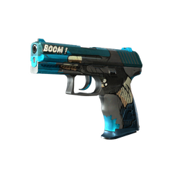 StatTrak™ P2000 | Handgun (Battle-Scarred)