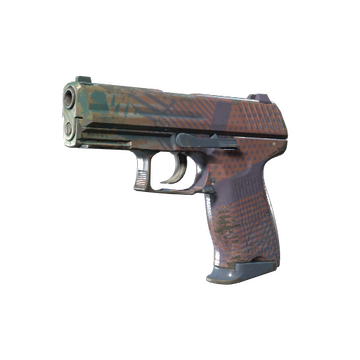 P2000 | Coral Halftone (Well-Worn)
