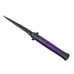 ★ StatTrak™ Stiletto Knife | Ultraviolet (Minimal Wear)