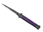★ Stiletto Knife | Ultraviolet (Battle-Scarred)