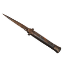 ★ Stiletto Knife | Rust Coat (Battle-Scarred)