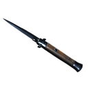 ★ StatTrak™ Stiletto Knife | Blue Steel (Well-Worn)