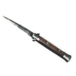 ★ Stiletto Knife | Stained (Battle-Scarred)