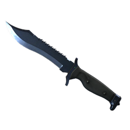 ★ StatTrak™ Bowie Knife | Blue Steel (Battle-Scarred)