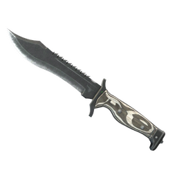 ★ Bowie Knife | Black Laminate (Minimal Wear)