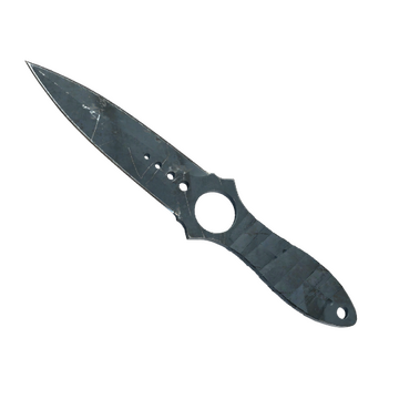 ★ Skeleton Knife | Night Stripe (Battle-Scarred)