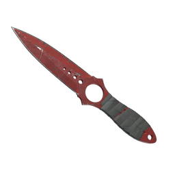★ Skeleton Knife | Crimson Web (Battle-Scarred)