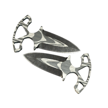 ★ StatTrak™ Shadow Daggers | Black Laminate (Field-Tested)