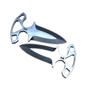 ★ StatTrak™ Shadow Daggers | Blue Steel (Factory New)