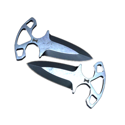 ★ StatTrak™ Shadow Daggers | Blue Steel (Well-Worn)
