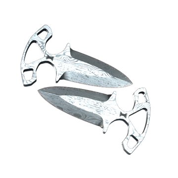★ Shadow Daggers | Damascus Steel (Well-Worn)