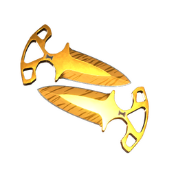 ★ StatTrak™ Shadow Daggers | Tiger Tooth (Minimal Wear)