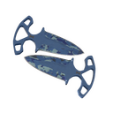 ★ StatTrak™ Shadow Daggers | Bright Water (Well-Worn)