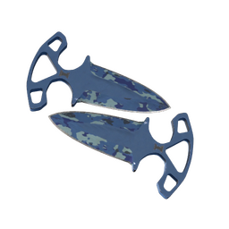 ★ Shadow Daggers | Bright Water (Well-Worn)
