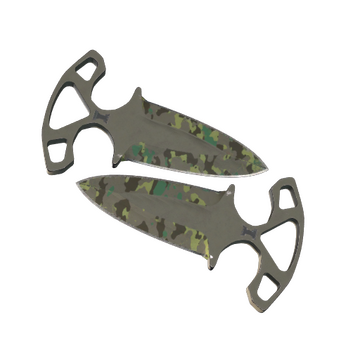 ★ StatTrak™ Shadow Daggers | Boreal Forest (Well-Worn)