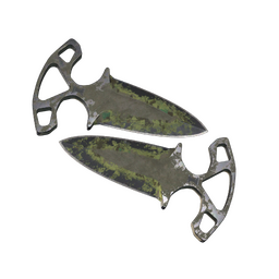★ Shadow Daggers | Boreal Forest (Battle-Scarred)