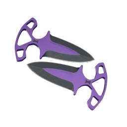 ★ Shadow Daggers | Ultraviolet (Minimal Wear)
