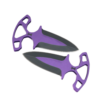 ★ StatTrak™ Shadow Daggers | Ultraviolet (Minimal Wear)