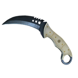 ★ Talon Knife | Blue Steel (Well-Worn)