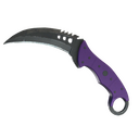★ StatTrak™ Talon Knife | Ultraviolet (Field-Tested)