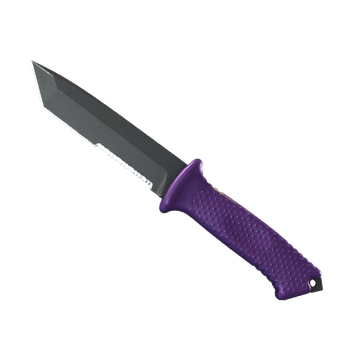 ★ StatTrak™ Ursus Knife | Ultraviolet (Well-Worn)