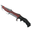 ★ StatTrak™ Huntsman Knife | Crimson Web (Battle-Scarred)