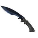 ★ StatTrak™ Kukri Knife | Blue Steel (Battle-Scarred)