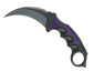 ★ Karambit | Ultraviolet (Minimal Wear)