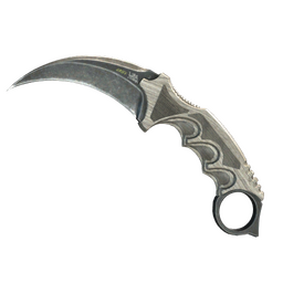 ★ Karambit | Black Laminate (Well-Worn)