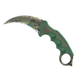 ★ StatTrak™ Karambit | Boreal Forest (Well-Worn)