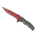 ★ Nomad Knife | Crimson Web (Battle-Scarred)