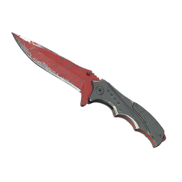 ★ Nomad Knife | Crimson Web (Battle-Scarred)
