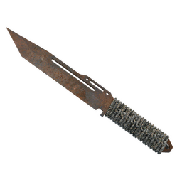 ★ Paracord Knife | Rust Coat (Battle-Scarred)