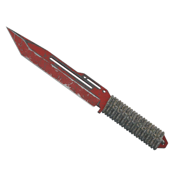 ★ StatTrak™ Paracord Knife | Crimson Web (Battle-Scarred)