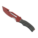 ★ Survival Knife | Crimson Web (Battle-Scarred)