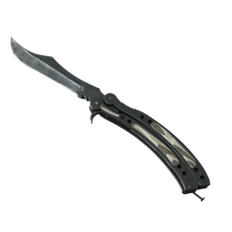 ★ StatTrak™ Butterfly Knife | Black Laminate (Field-Tested)
