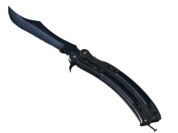 ★ Butterfly Knife | Blue Steel