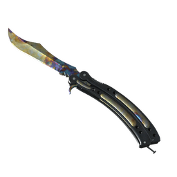 free cs2 skins ★ Butterfly Knife | Case Hardened (Well-Worn)