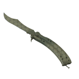 ★ StatTrak™ Butterfly Knife | Safari Mesh (Minimal Wear)