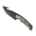 ★ Gut Knife | Black Laminate (Battle-Scarred)