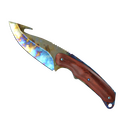 ★ StatTrak™ Gut Knife | Case Hardened (Well-Worn)