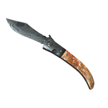 ★ Navaja Knife | Damascus Steel (Battle-Scarred)