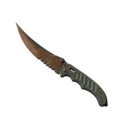 ★ StatTrak™ Flip Knife | Rust Coat (Battle-Scarred)