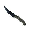 ★ StatTrak™ Flip Knife | Blue Steel (Factory New)
